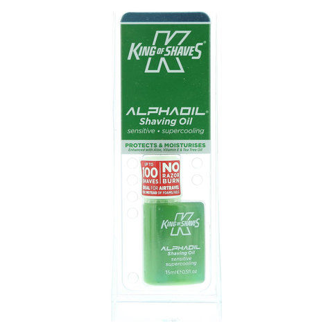 King Of Shaves Alphaoil Shaving Oil 15ml