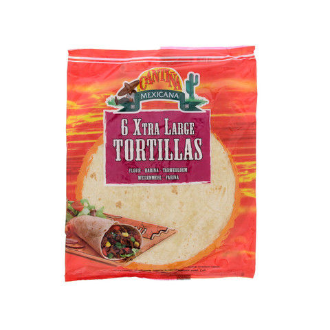 Cantina Mexicana 6 Xtra Large Tortillas 360g