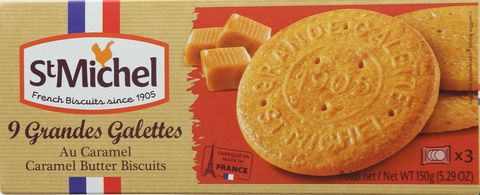 St. Michel Caramel Butter Biscuits 150g