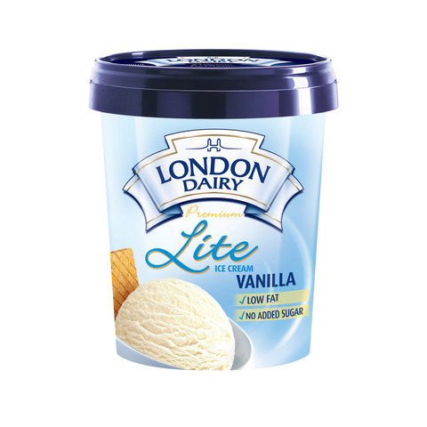 London Dairy Lite Ice Cream Vanilla 500ml