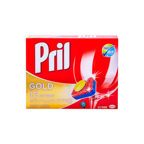 Pril Gold 12 Action Dishwahing 22 Tabls