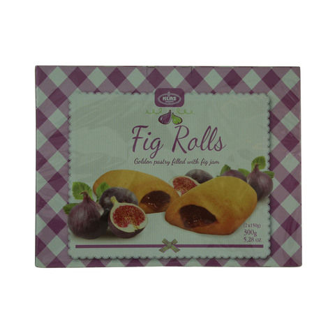 Klas Golden Pastry Filled with Fig Jam Fig Rolls 300g