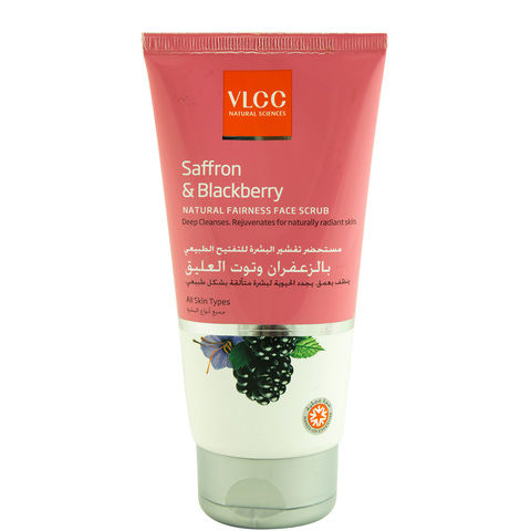 VLCC Saffron & Blackberry Natural Fairness Face Scrub 150ml
