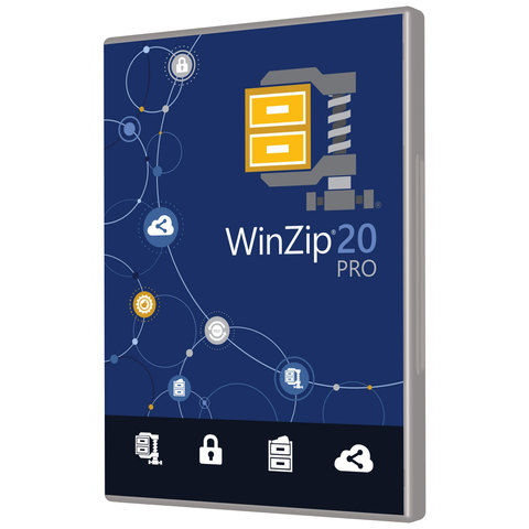 PC WinZip 20 Pro ML DVD