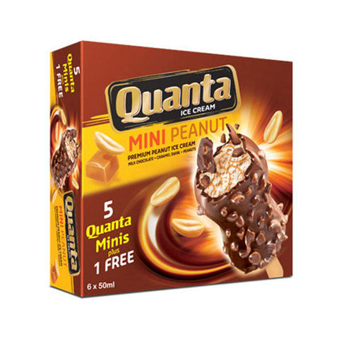 Quanta Ministicks Mini Peanut Ice Cream 50mlx6