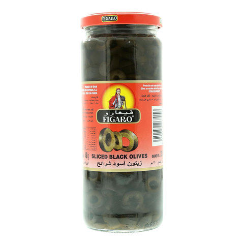 Figaro Sliced Black Olives 450g
