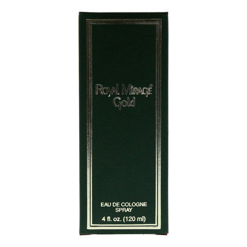 Royal Mirage Gold Eau De Cologne Spray 120ml