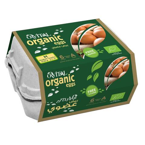 Orvital Organic Eggs x6