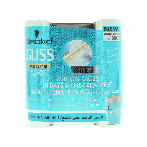 Schwarzkopf Million Gloss Gliss Hair Repairer Liquid Keratin 150ml