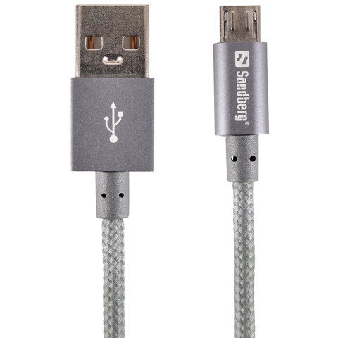 Sandberg Excellence Lightning 1m Grey