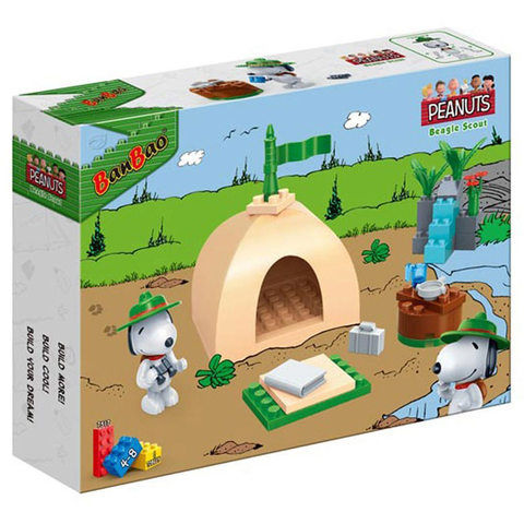 Banbao - Snoopy Survival Tent, 43 Pcs