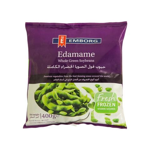 Emborg Edamame Whole Green Soybeans 400g