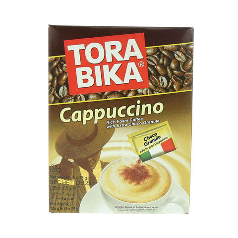 Tora Bika Cappuccino Coffee 125g