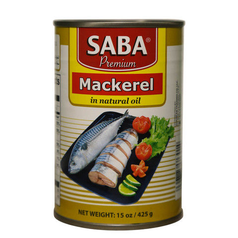 Saba Mackerel in Natural Oil 425g