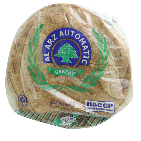 Al Arz Arabic Brown Large Bread 520g