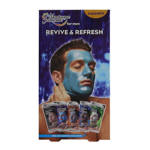 Montagne Jeunesse Revive & Refresh for Men 5 Sachets