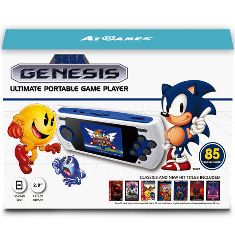 Sega Megadrive Ultimate Portable Console With 85 Games