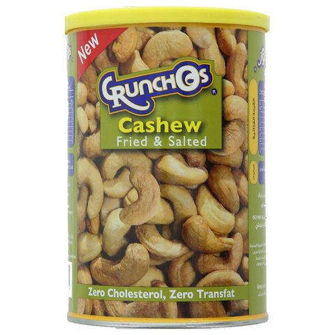 Crunchos Cashew Fried & Salted Can 350g