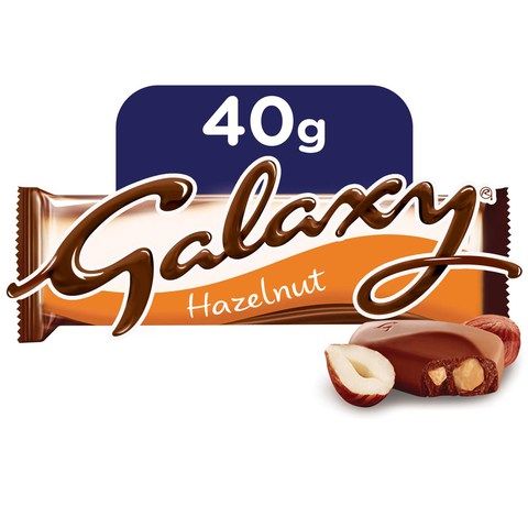 Galaxy® Hazelnut Chocolate Bar 40g