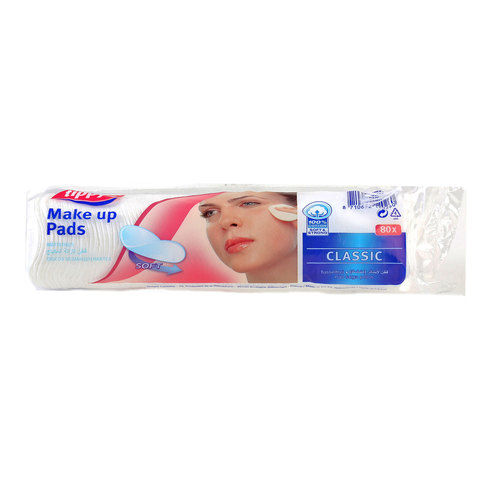 Tippy's Cotton Make Up Pads 80 Pieces