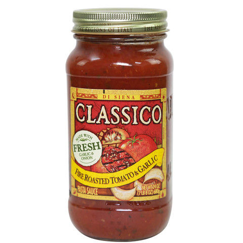 Classico Fire Roasted Tomato & Garlic Pasta Sauce 680g