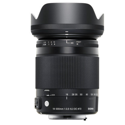 Sigma Lens 18-300MM F/3.5-6.3DC For Nikon
