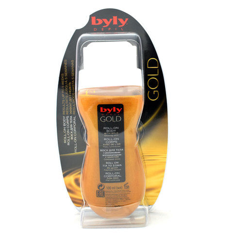 Byly Depil Roll-On Body With Gold Hair Removal 100ml