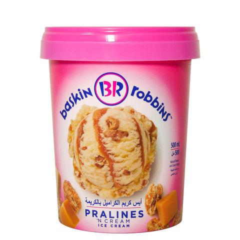 Baskin Robbins Praline Cream 500ml Buy Online In Singapore At Desertcart Sg Productid 97341705