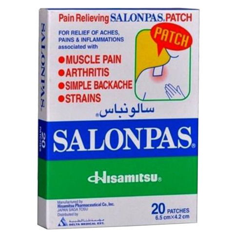 Salonpas Muscular Pain Relief Patch 20 Patches