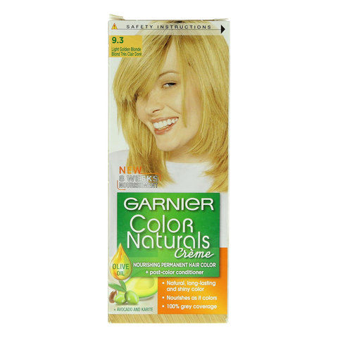 Garnier 9.3 Light Golden Blonde Color Naturals Creme
