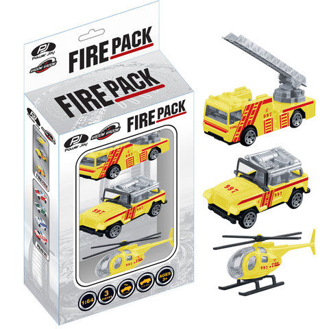Power Joy Vroom Diecast Dubai Fire Pack