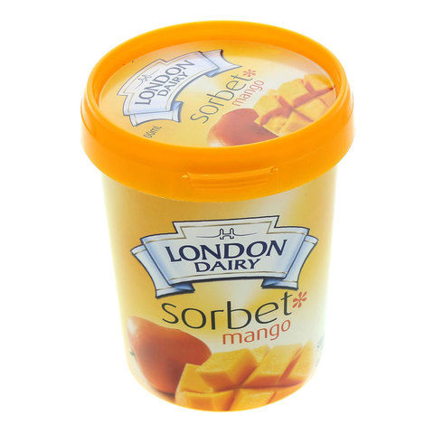 London Dairy Ice Cream Sorbet Mango 500ml