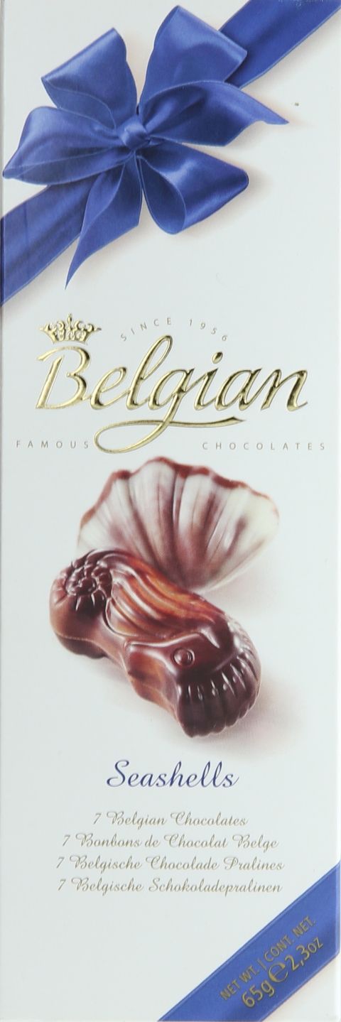 Belgian Seashells Chocolate 65g