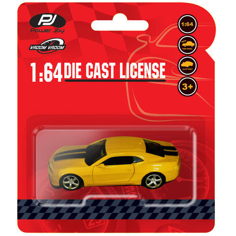 Power Joy Diecast Vroom Licensed 1:64 Assorted