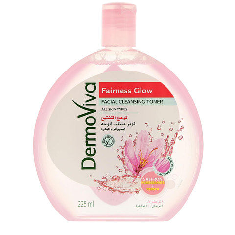 Dermoviva Fairness Glow Facial Cleansing Toner 225ml