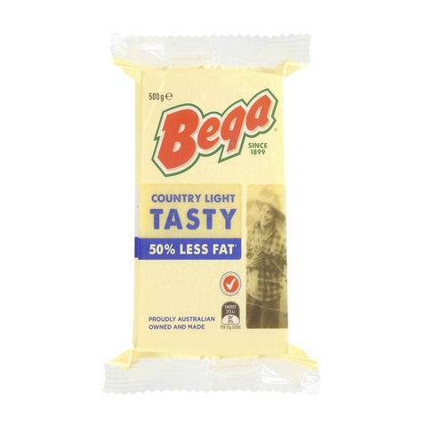 Bega Country Light Tasty Cheese 500g