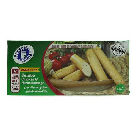 Freshly Foods Jumbo Chicken & Herbs Sausage 240g