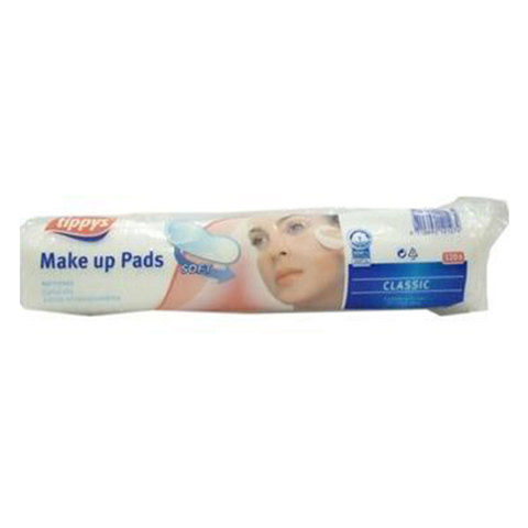 Tippy's Classic Make Up Pads 120 Pieces