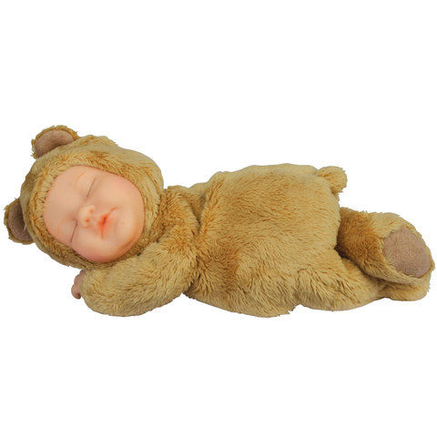 Anne Geddes Dolls -9"" Baby bear Caramel