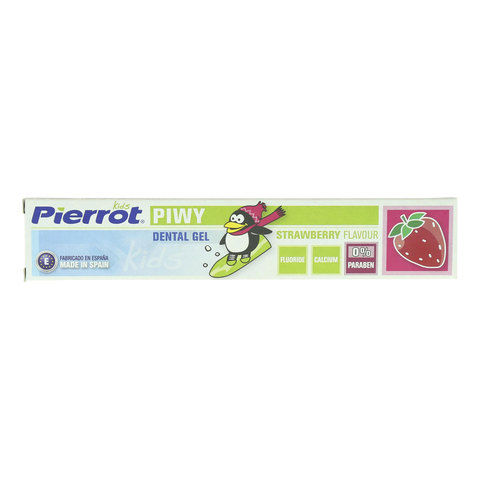 Pierrot Piwy Strawberry Flavor Kids Dental Gel 50ml