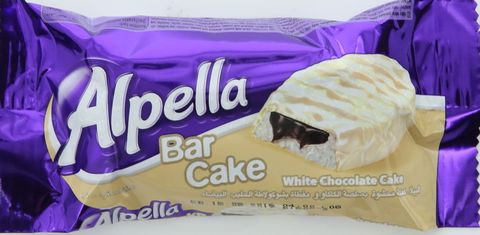 Alpella White Chocolate Bar Cake 40g