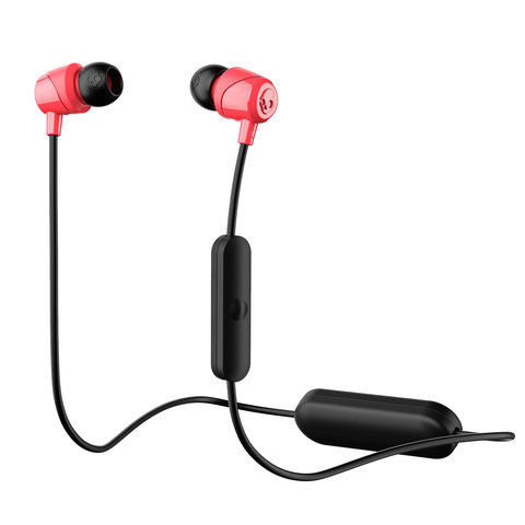 Skullcandy JIB Wireless In-Ear Earbuds S2DUW-K010 Black Red With Mic