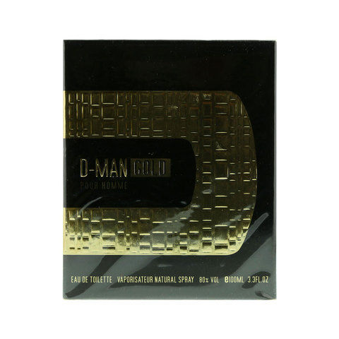 Giovanni Bacci D-Man Gold Pour Homme Eau De Toilette 100ml