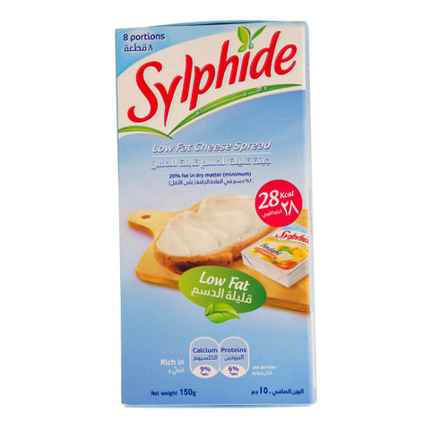 Sylphide Low Fat Cheese Spread 8 Portions 150g
