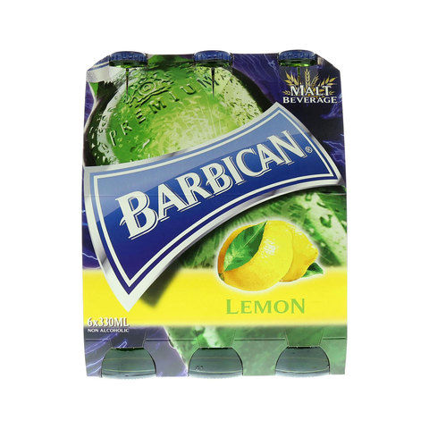 Barbican Lemon Non Alcoholic Malt Beverage 330mlx6