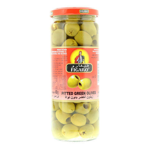 Figaro Pitted Green Olives 450g