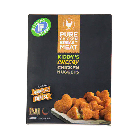Freshly Foods Kiddy's Cheesy Chicken Nuggets 300g