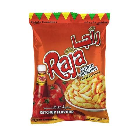 Raja Potato Crunchies Ketchup Flavor 70g