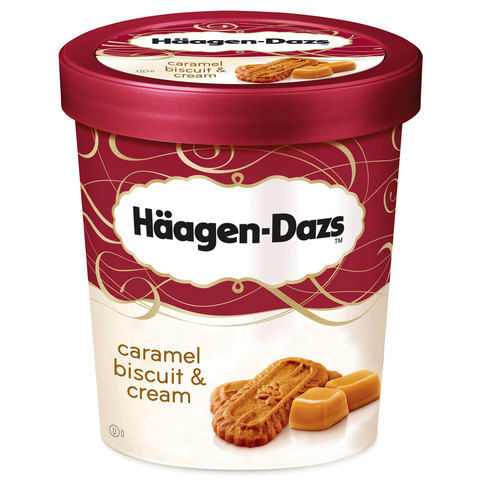 Haagen Dazs Caramel Biscuit & Cream Speculool 500ml