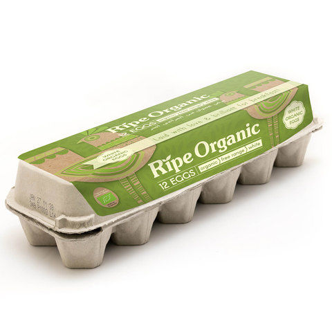 Ripe Organics Eggs 12 Pieces